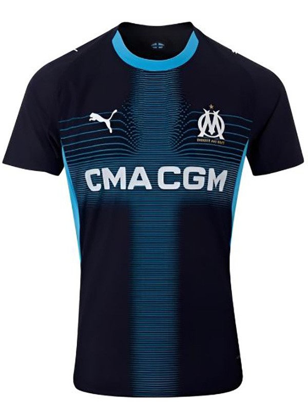 Olympique de Marseille maillot extérieur uniforme de football deuxième maillot haut de kit de football sportswear homme 2025-2026